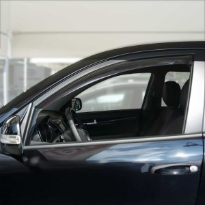 Kia Sorento Wind Deflector - Omac - Acrylic 2 Pcs - Black Smoke - '11-'15